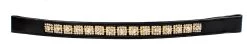 HK Americana Crystal Round Outline Browband