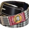 Baker Classic Plaid Belt