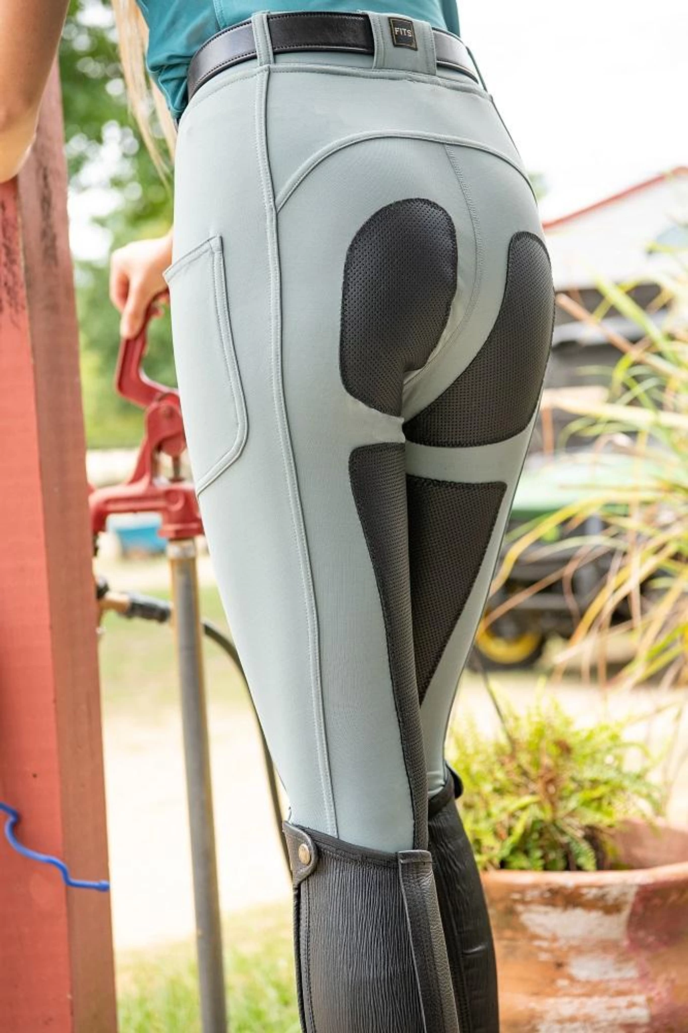 FITS PerforMAX™ Full Seat Pull On Riding Breeches - 2 Pockets 1 FITS PerforMAX™ Full Seat Pull On Riding Breeches - 2 Pockets