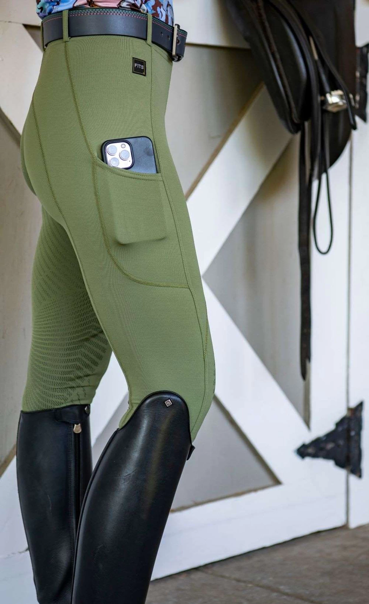 FITS TechTread Full Seat Pull On Riding Breeches 9 FITS TechTread Full Seat Pull On Riding Breeches - Image 9