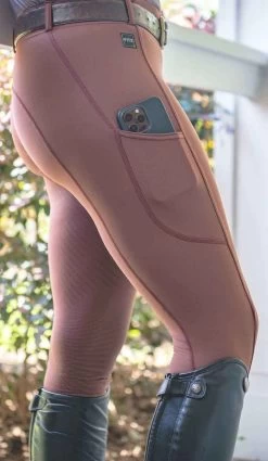 FITS TechTread Full Seat Pull On Riding Breeches 19 FITS TechTread Full Seat Pull On Riding Breeches -Equestrian Discount Store A634A chestnut 91748.1667861737