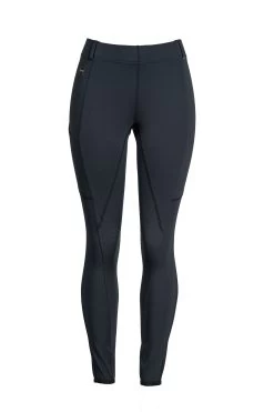 FITS TechTread Full Seat Pull On Riding Breeches 12 FITS TechTread Full Seat Pull On Riding Breeches -Equestrian Discount Store A634 Tech Tread Black Silhouette front 32041.1629493387