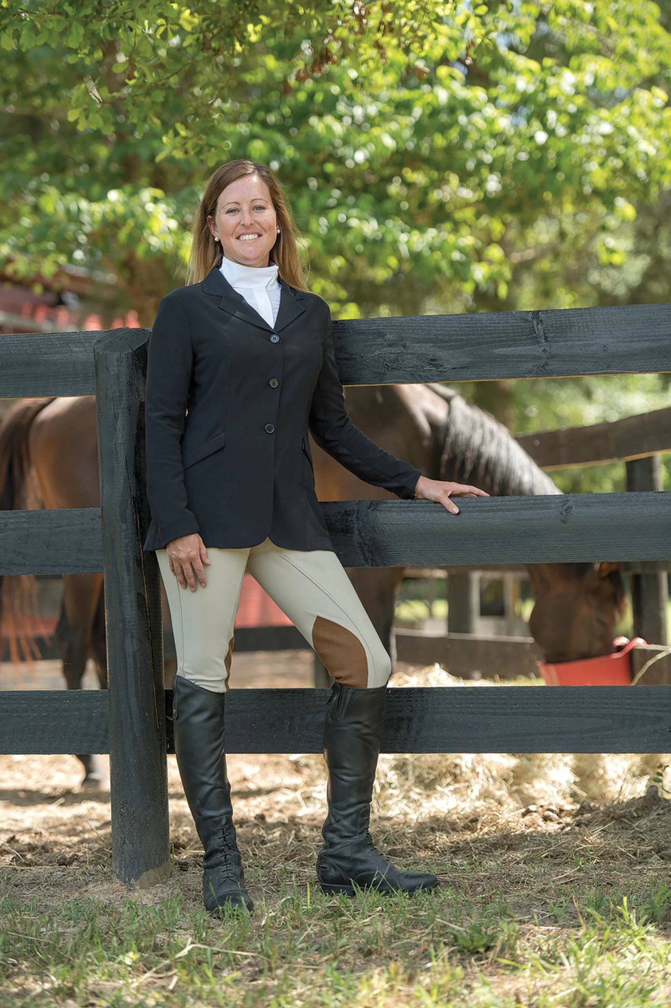 FITS Zephyr II Mesh Hunt Show Coat - Black 1 FITS Zephyr II Mesh Hunt Show Coat - Black