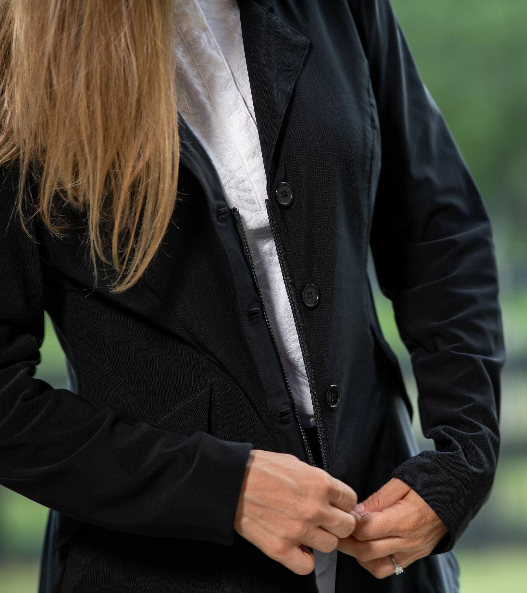 FITS Zephyr II Mesh Hunt Show Coat - Black 3 FITS Zephyr II Mesh Hunt Show Coat - Black - Image 3