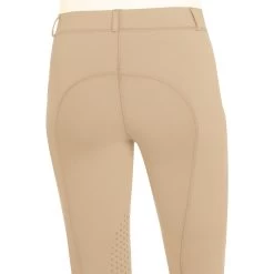 Ovation® Ladies AeroWick Silicone Knee Patch Tights -Equestrian Discount Store Aerowick pull on breeches Neutral Beige 12662.1496365192