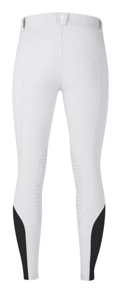 Kerrits Affinity Ice Fil Breeches -Equestrian Discount Store AffinityIceFilKPBreech White Product Back 57474.1618603153