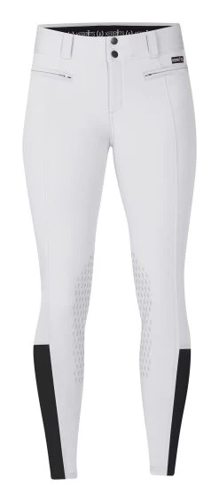 Kerrits Affinity Ice Fil Breeches -Equestrian Discount Store AffinityIceFilKPBreech White Product Front 70052.1618603145