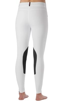 Kerrits Crossover II Knee Patch Breeches 17 Kerrits Crossover II Knee Patch Breeches -Equestrian Discount Store Cross Over Kneepatch White back 50147 om sp18 10747.1613417372