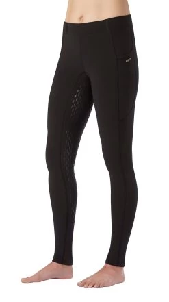 Kerrits Ice Fil® Tech Tights -Equestrian Discount Store Ice Fil Tech Tight Black 50163 om sp19 72399.1620862241