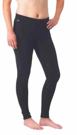 Kerrits Kids Ice Fil Tights - Tan, Black 6 Kerrits Kids Ice Fil Tights - Tan, Black -Equestrian Discount Store IceFilTechTight Black 37024.1609801080