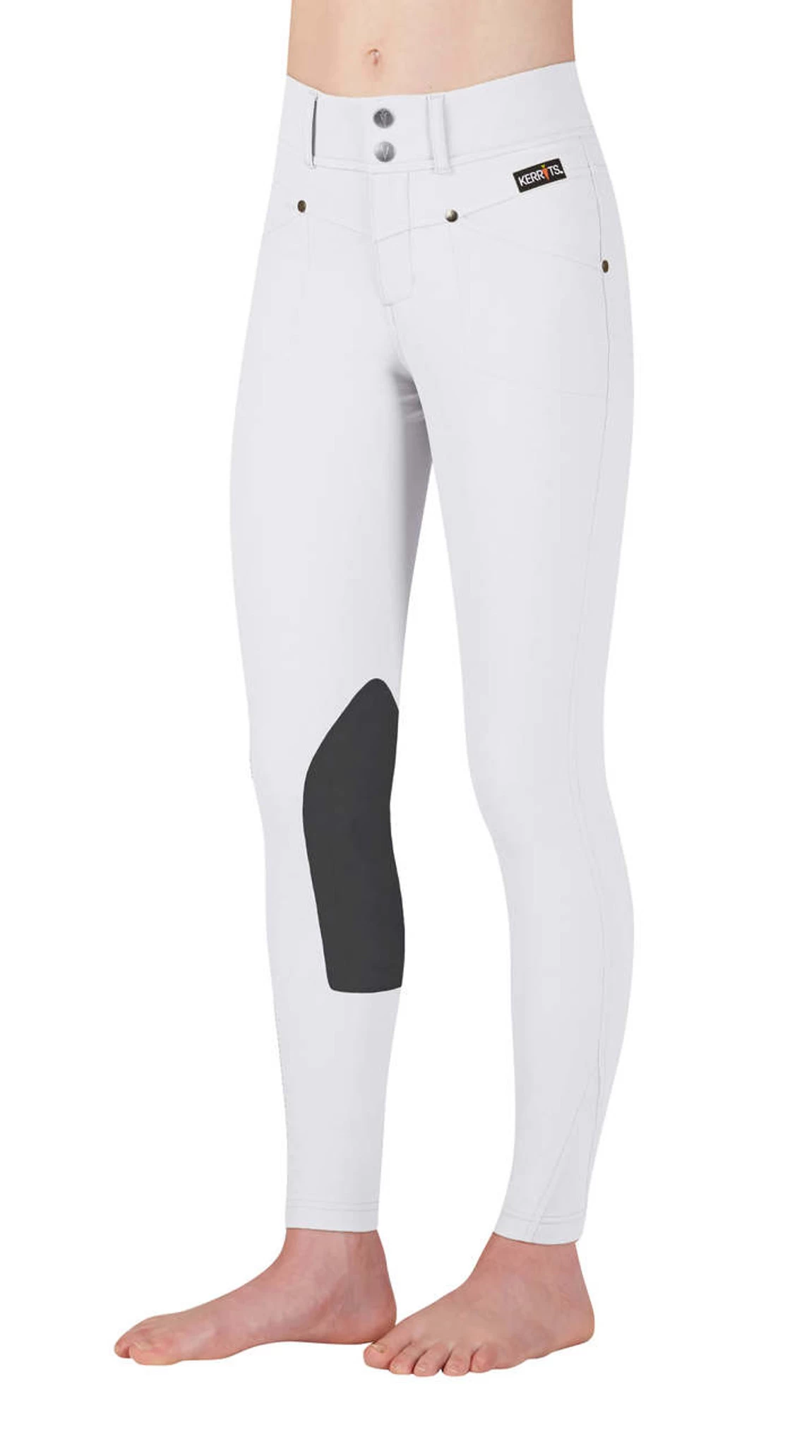 Kerrits Kids Cross Over II Knee Patch Breeches 5 Kerrits Kids Cross Over II Knee Patch Breeches - Image 5