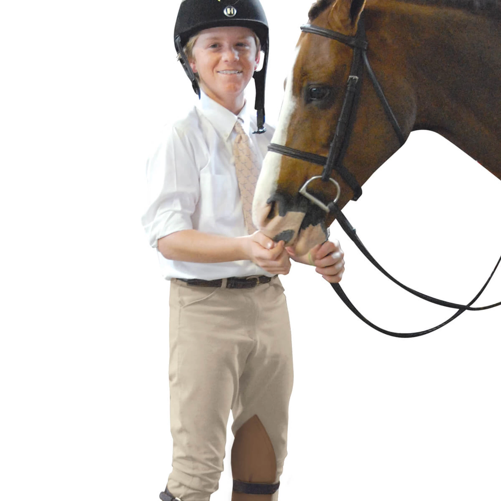 Ovation® Boy's EuroWeave™ Jodhpurs 2 Ovation® Boy's EuroWeave™ Jodhpurs - Image 2