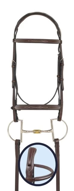 Ovation® RCS Fancy Stitched Padded Bridle