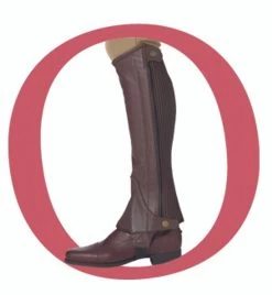 Ovation® Child's Pro Top Grain Half Chaps