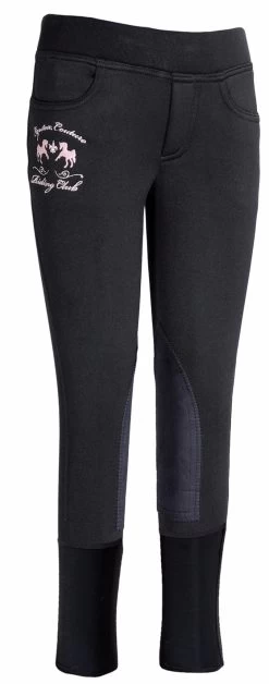 Equine Couture Riding Club Pull On Winter Breeches 5 Equine Couture Riding Club Pull On Winter Breeches -Equestrian Discount Store Riding club winter breeches black 34430.1471965411