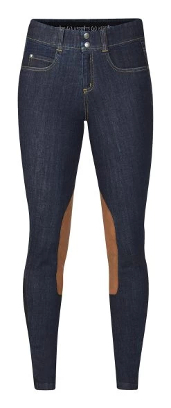 Kerrits Stretch Denim Knee Patch Breeches