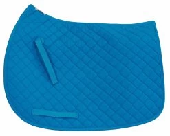 TuffRider Basic Pony Saddle Pad -Equestrian Discount Store TuffRider Basic AP Saddle Pad ocean 31702.1495398959