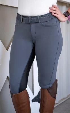 FITS Free Flex Full Seat Riding Breeches 14 FITS Free Flex Full Seat Riding Breeches -Equestrian Discount Store a618b graphite front web 30006.1666640821