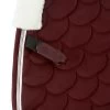 Horze Geneva Dressage Saddle Pad - Merlot