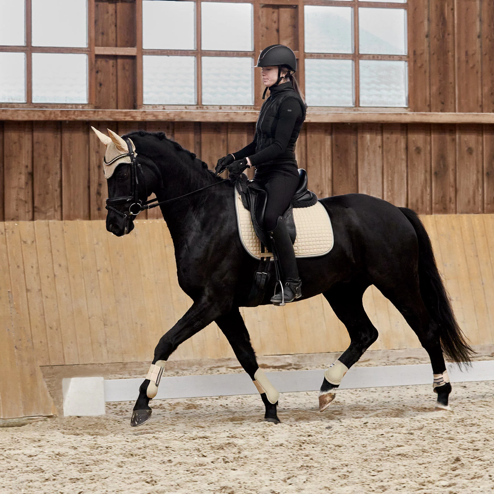 Horze Adepto All Purpose Saddle Pad - Safari Brown 2 Horze Adepto All Purpose Saddle Pad - Safari Brown - Image 2