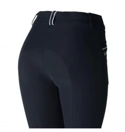 B VERTIGO PATRICIA WOMEN'S HIGH WAIST BREECHES WITH SILICONE KNEE PATCH -Equestrian Discount Store b vertigo patricia women s high waist breeches with silicone knee patch 3