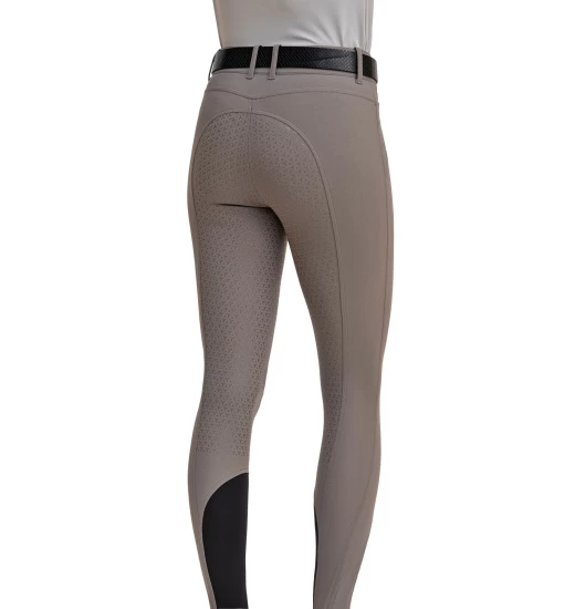 EQUILINE ERICIEFH WOMEN'S HIGH WAISTED EQUESTRIAN BREECHES WITH FULL GRIP 3 EQUILINE ERICIEFH WOMEN'S HIGH WAISTED EQUESTRIAN BREECHES WITH FULL GRIP - Image 3