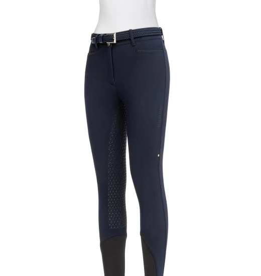 EQUILINE ERICIEFH WOMEN'S HIGH WAISTED EQUESTRIAN BREECHES WITH FULL GRIP 1 EQUILINE ERICIEFH WOMEN'S HIGH WAISTED EQUESTRIAN BREECHES WITH FULL GRIP