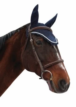 Equine Couture Fly Bonnet With Silver Rope