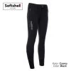 EQUISHOP TEAM NALA SOFTSHELL WOMEN'S FULL SILICONE GRIP BREECHES BLACK