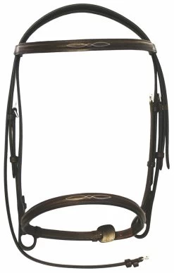 HDR Advantage Fancy Raised Snaffle Bridle