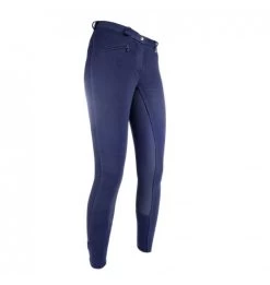 HKM WOMEN'S RIDING BREECHES BASIC BELMTEX GRIP 3/4 SEAT