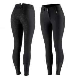 HORZE ANGELINA WOMEN'S LIGHTWEIGHT STRETCH SILICONE FULL SEAT BREECHES -Equestrian Discount Store horze angelina women s lightweight stretch silicone full seat breeches 3