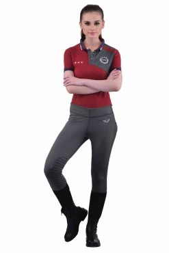 TuffRider Ladies Ventilated Schooling Tights -Equestrian Discount Store ladies ventilated schooling tights charcoal 80259.1493345739