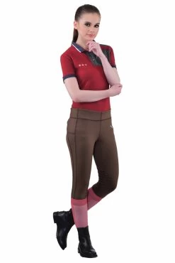TuffRider Ladies Ventilated Schooling Tights -Equestrian Discount Store ladies ventilated schooling tights chocolate 85591.1493345739