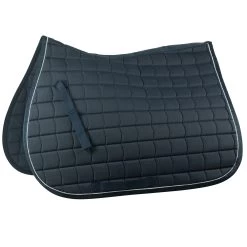 Horze All Purpose Saddle Pad - Peacoat Dark Blue/Silver