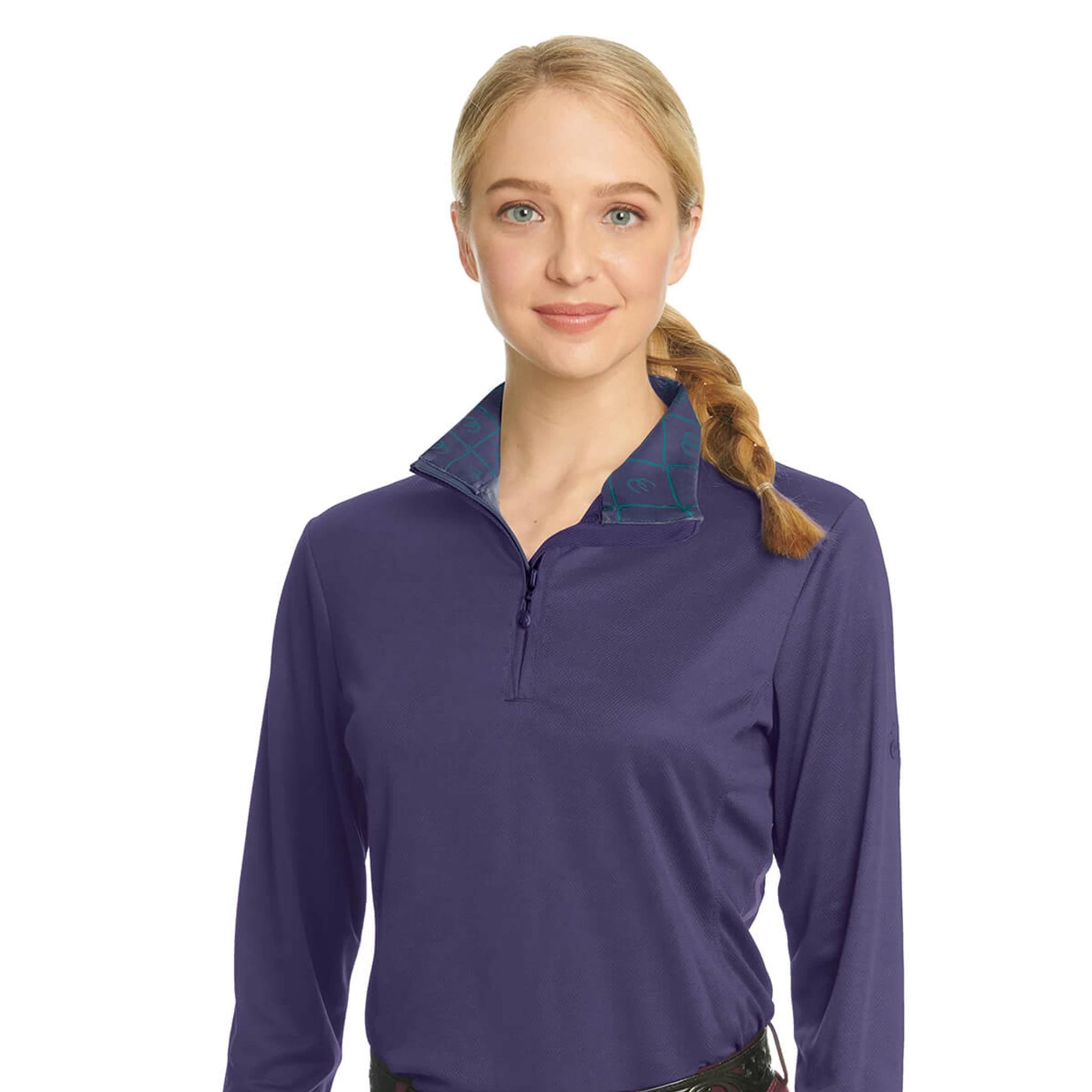 Ovation® Ladies' Cool Rider Tech Shirt - Long Sleeve 1 Ovation® Ladies' Cool Rider Tech Shirt - Long Sleeve