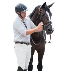 Ovation® Men's EuroWeave™ Knee Patch Breeches -Equestrian Discount Store ovation mens euroweave knee patch breech 2 79384.1558475154