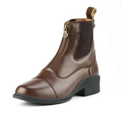 Ovation® Quantum Child's Zip Paddock Boots 5 Ovation® Quantum Child's Zip Paddock Boots -Equestrian Discount Store ovation quantum childs zip paddock boot Brown 87650.1560969073