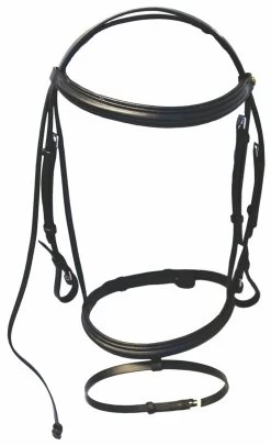 HDR Padded Dressage Bridle -Equestrian Discount Store padded dressage bridle black 5012 67262.1547933268