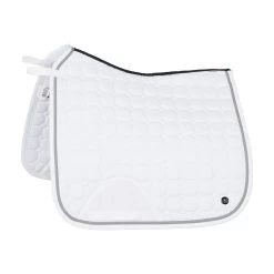 B Vertigo Zurich Dressage Saddle Pad - White