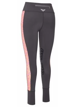 TuffRider Ladies Athena EquiCool Riding Tights -Equestrian Discount Store tuffrider athena riding tights orange back 60861.1526086825