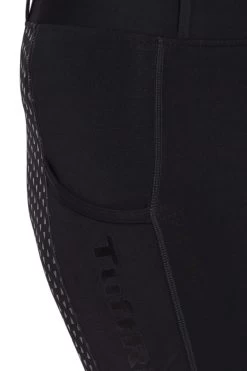 TuffRider Ladies 3 Season Riding Tights -Equestrian Discount Store tuffrider ladies 3 season riding tights black detail 88829.1570202887
