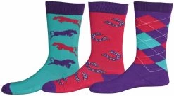 TuffRider Trio 3-Pack Kids Socks