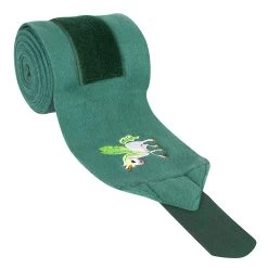 TuffRider Unicorn Fleece Polo Wraps -Equestrian Discount Store unicorn polo wraps hunter 2 88220.1543611844
